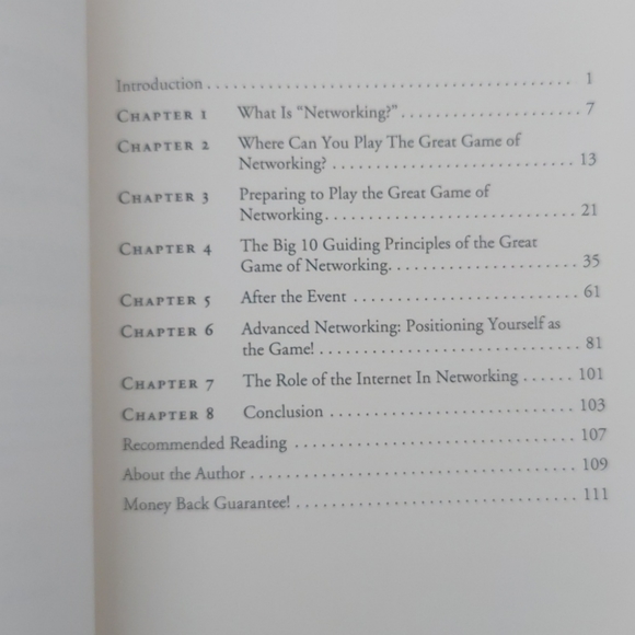 The Great Game of Networking - Picture 7 of 7